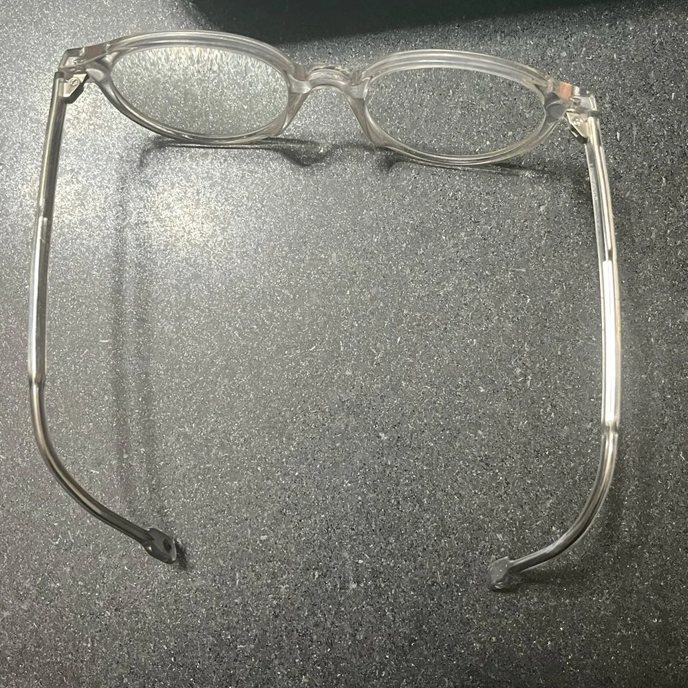 John Jacobs Venus Clear Frames, Case & Cloth